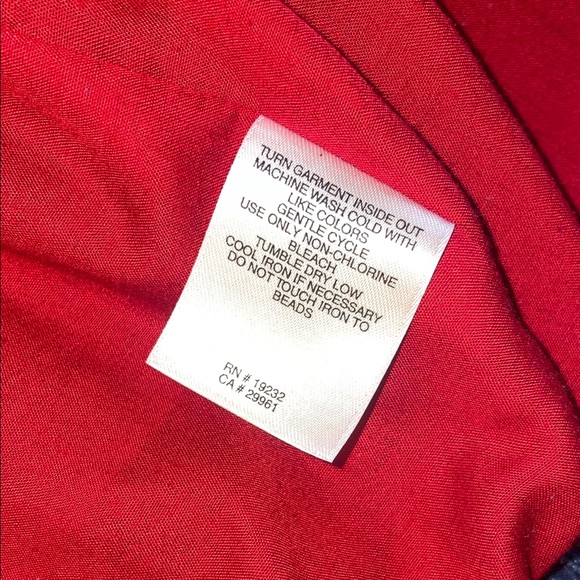 Alfred Dunner Blue Floral Embroidered Jean Jacket - Picture 5 of 5